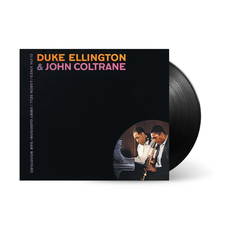 Verve Duke Ellington Coltrane LP vinylplate