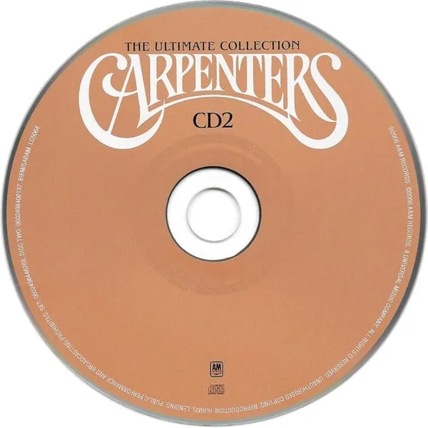 Carpenters The Ultimate Collection 2CD brukt samlealbum