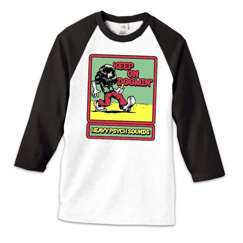 Heavy Psych Sounds #46 longsleeve svart baseball