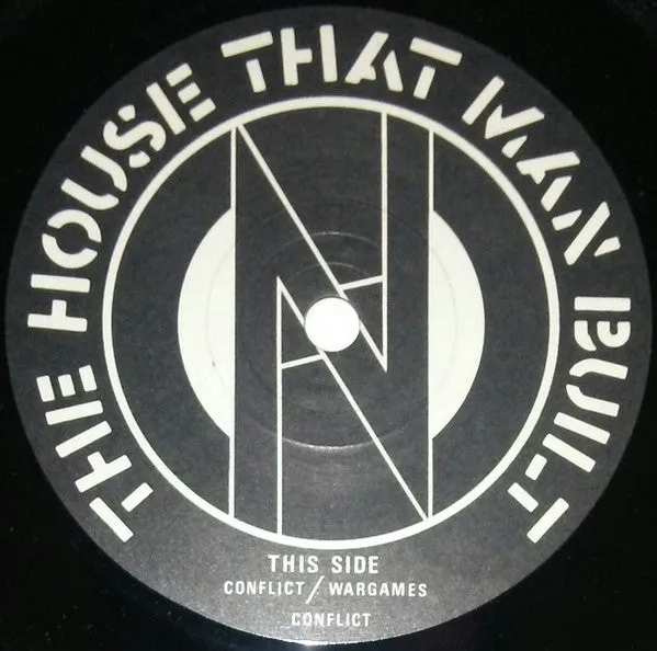 Conflict The House That Man Built 7" vinyl EP MPO punk