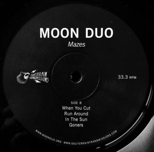 Moon Duo Mazes LP vinyl brukt shoegaze