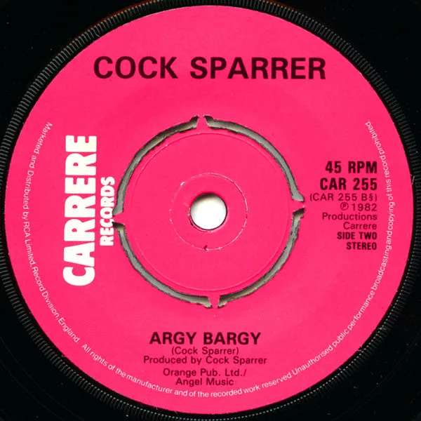 Cock Sparrer England Belongs To Me 7" vinyl brukt Oi-punk