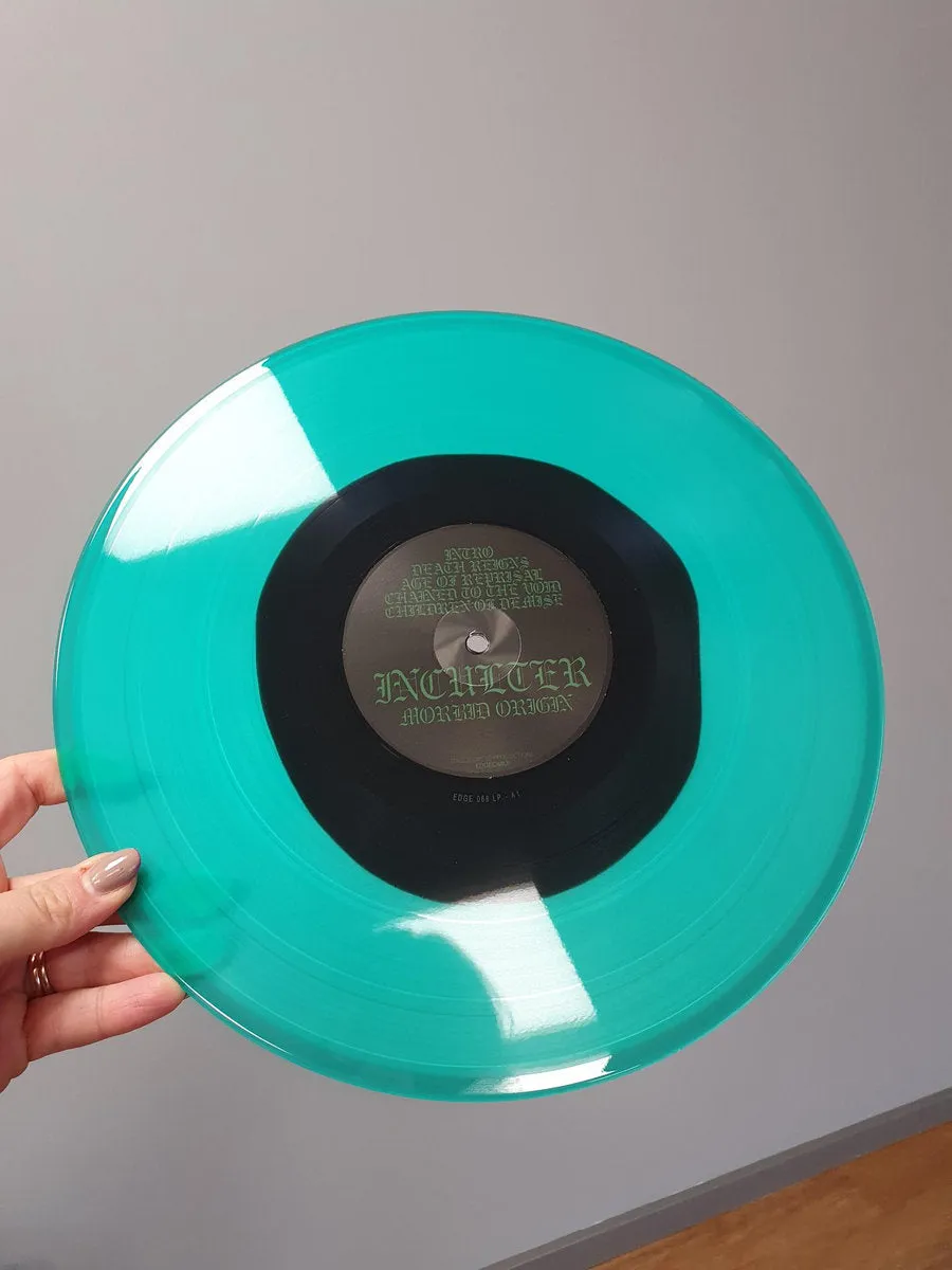 Inculter Morbid Origin LP turkis/svart splatter thrash limited