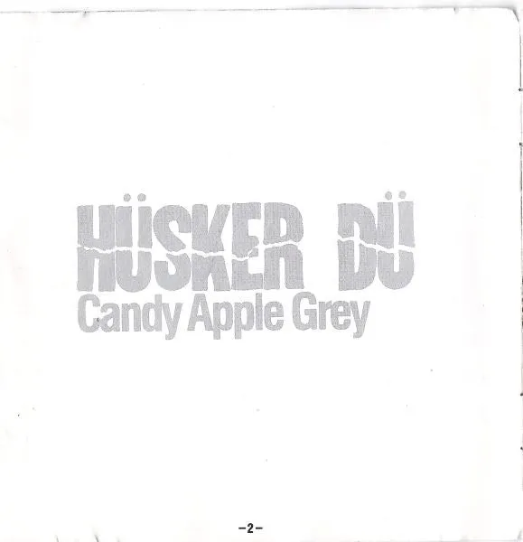 Hüsker Dü Candy Apple Grey CD brukt indierock