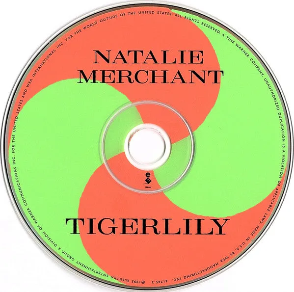 Natalie Merchant Tigerlily CD album