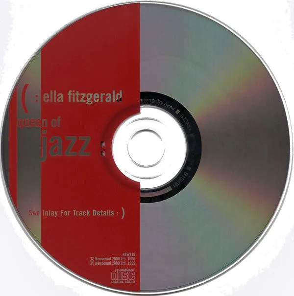 Ella Fitzgerald Queen Of Jazz CD brukt samling swing