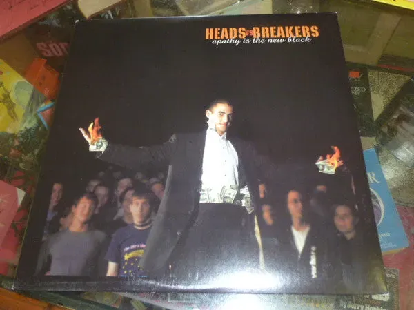 Heads Vs Breakers Apathy Is The New Black LP brukt