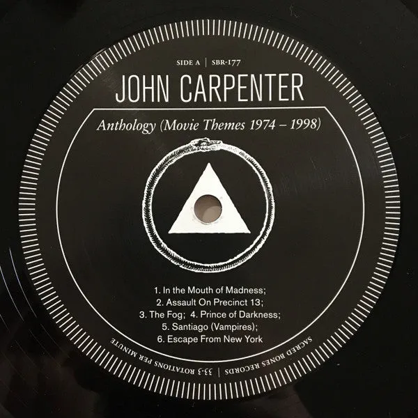 John Carpenter Anthology Movie Themes 1974-1998 LP brukt