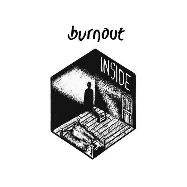 Burnout Inside LP brukt vinyl punk