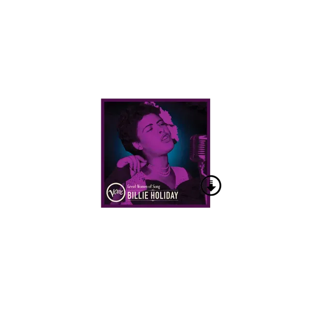 Verve Billie Holiday Great Women Of Song digitalt album