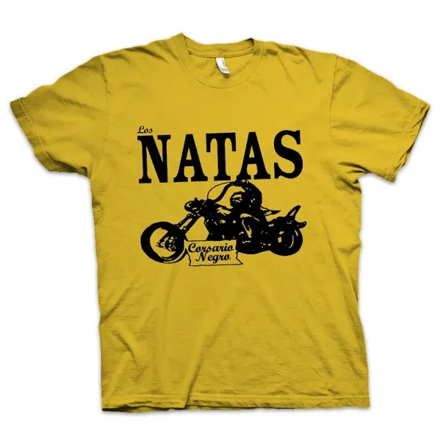 Heavy Psych Sounds Los Natas #03 t-skjorte gul