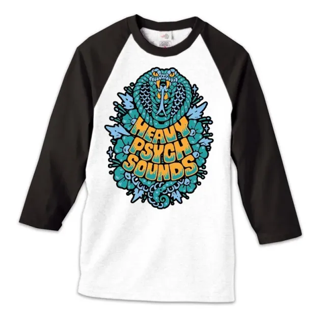 Heavy Psych Sounds #37 svart baseball longsleeve
