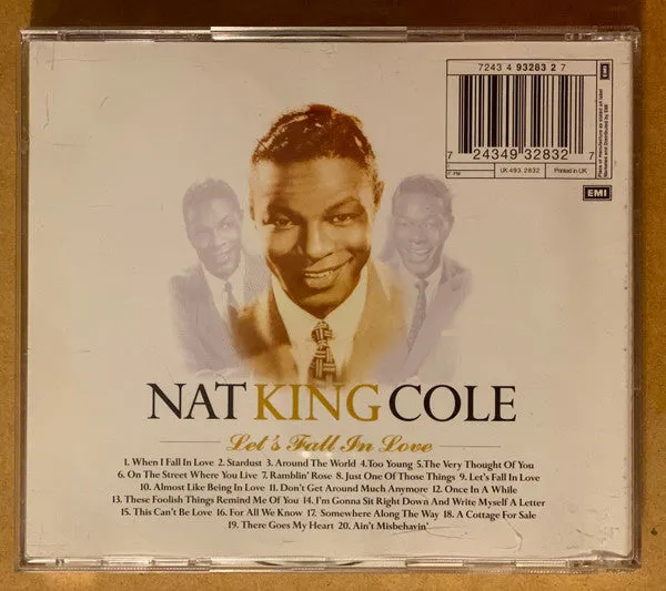 Nat King Cole Let's Fall In Love CD samling brukt – jazz