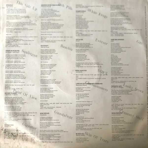 Various No Time To Panic LP vinyl brukt med inner