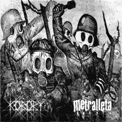 Kobory Metralleta Split 10" vinyl svart brukt