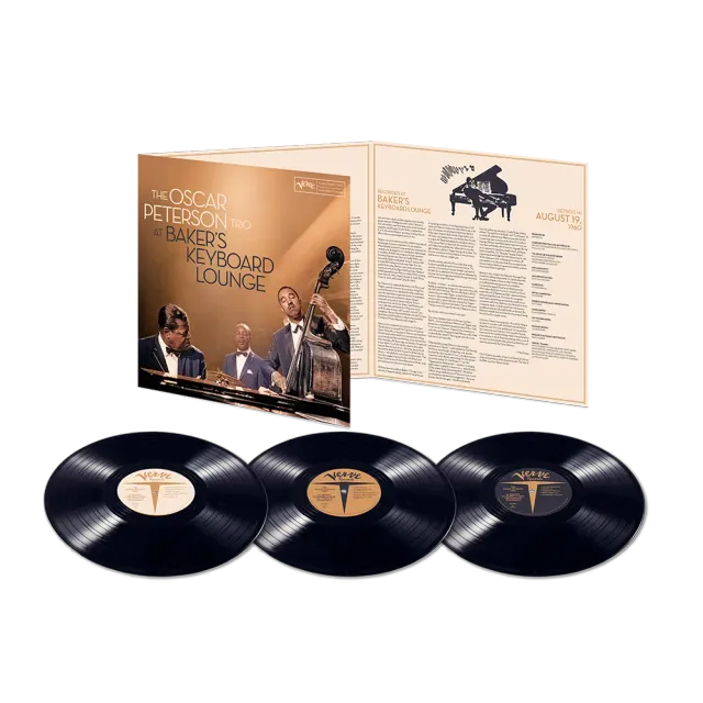 Oscar Peterson At Baker's Keyboard Lounge 3LP vinyl live