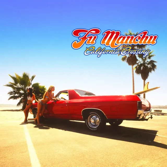 Fu Manchu California Crossing LP vinyl rød hvit blå
