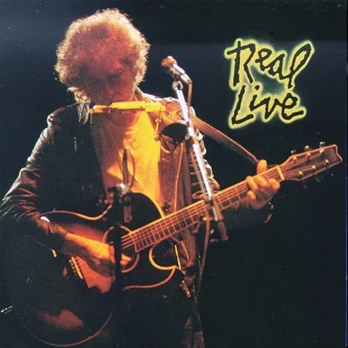 Bob Dylan Real Live LP vinylplate brukt folkrock