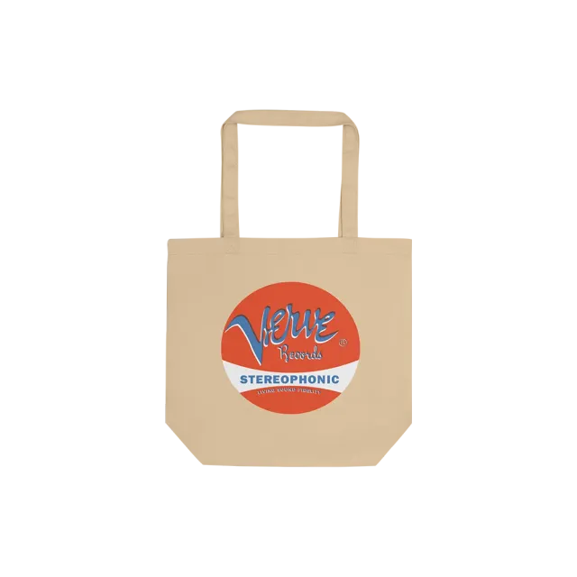 Verve Orange Logo Tote Bag økologisk bomull