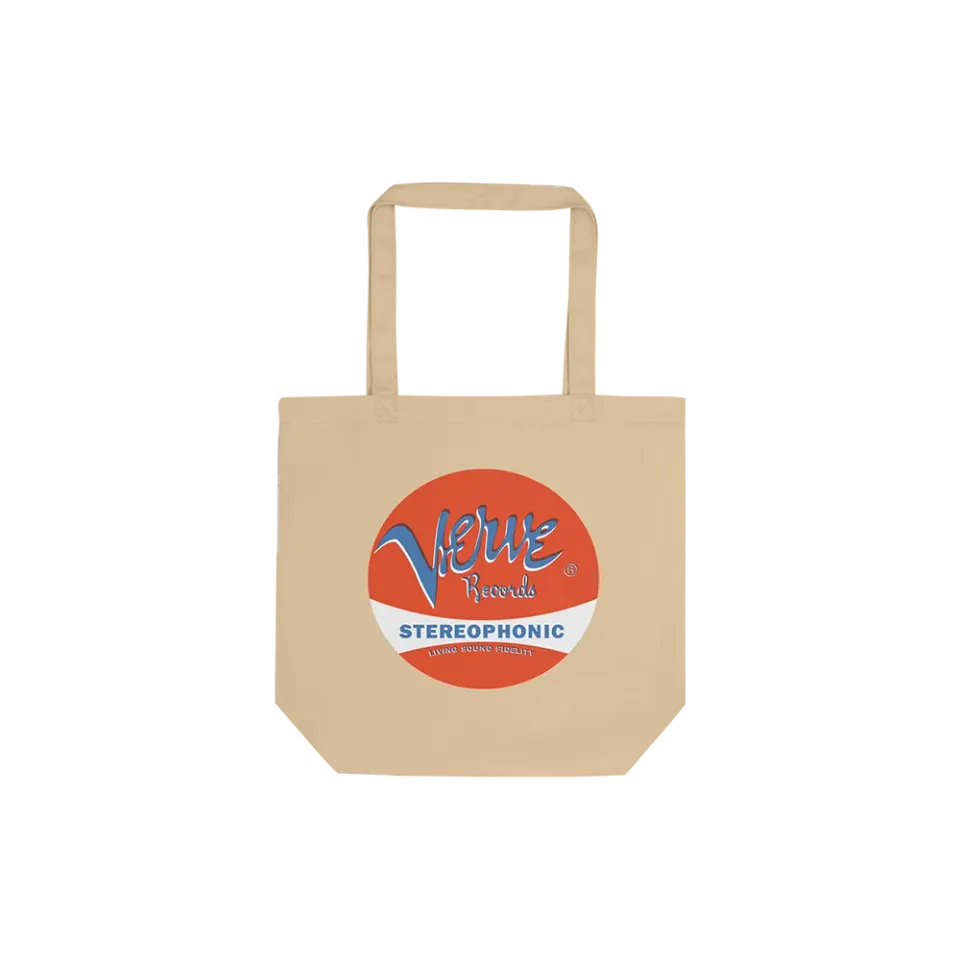 Verve Orange Logo Tote Bag økologisk bomull