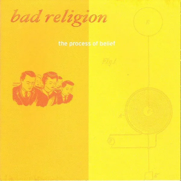 Bad Religion The Process Of Belief CD brukt slipcase