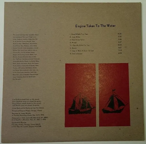June Of 44 Engine Takes To The Water LP vinyl brukt