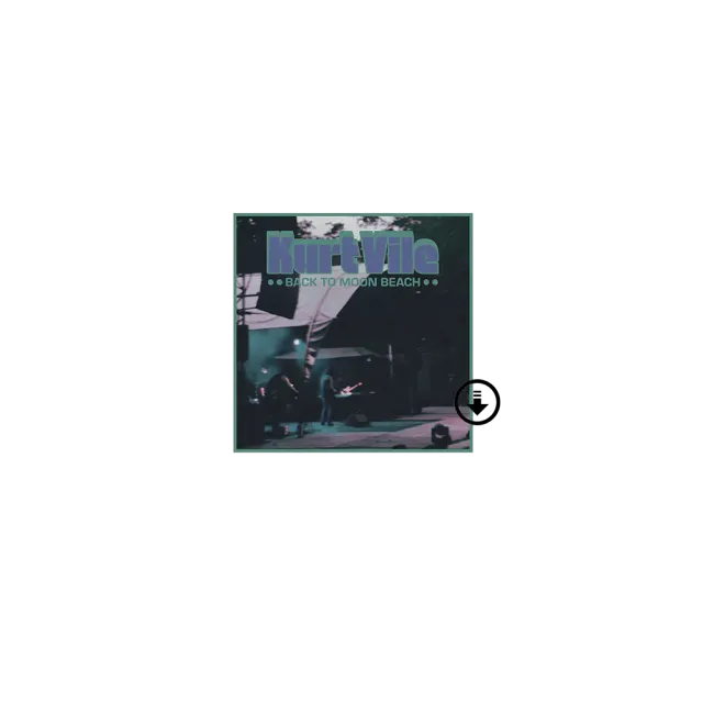 Verve Kurt Vile Back to Moon Beach digitalt album 9 spor