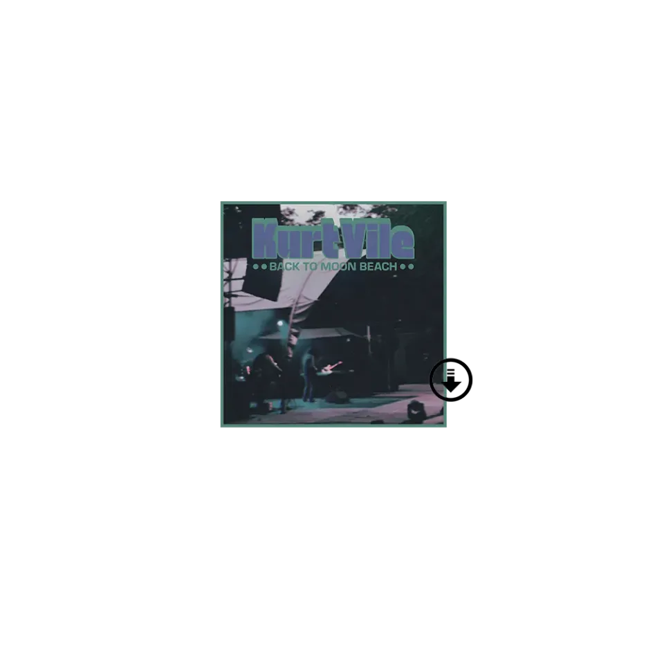 Verve Kurt Vile Back to Moon Beach digitalt album 9 spor
