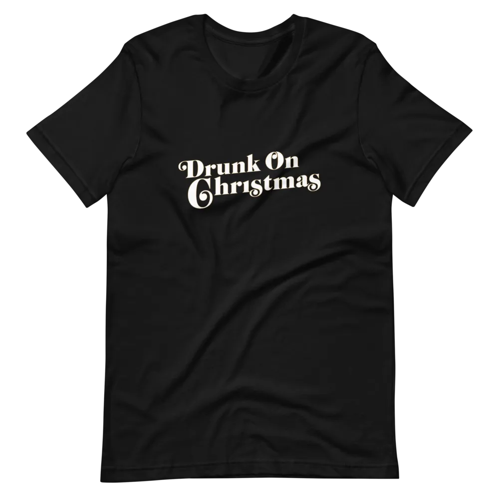Verve Darren Criss Drunk On Crissmas Tee II t-skjorte bomull