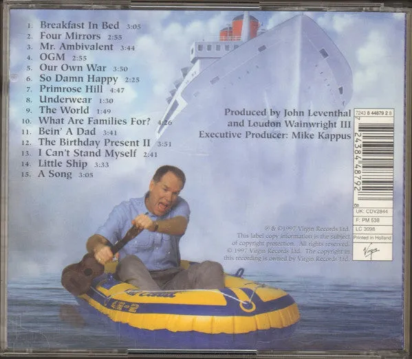Loudon Wainwright III Little Ship CD album folk