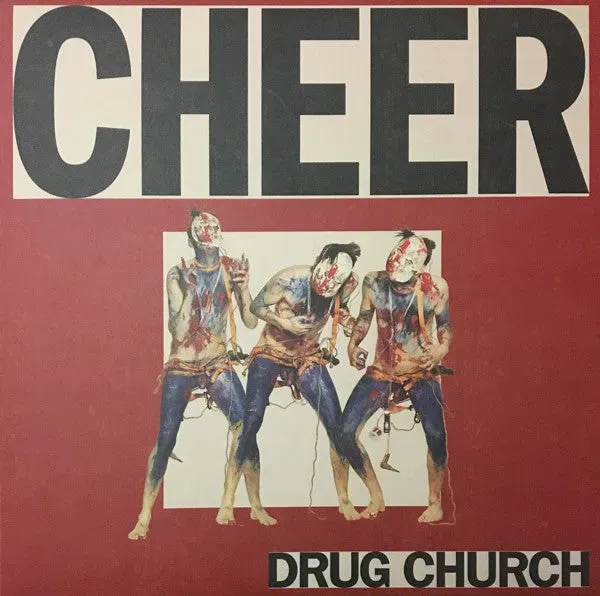 Drug Church Cheer LP vinyl brukt halv gul limiter
