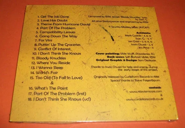 R. Stevie Moore What's The Point?! CD brukt digipak