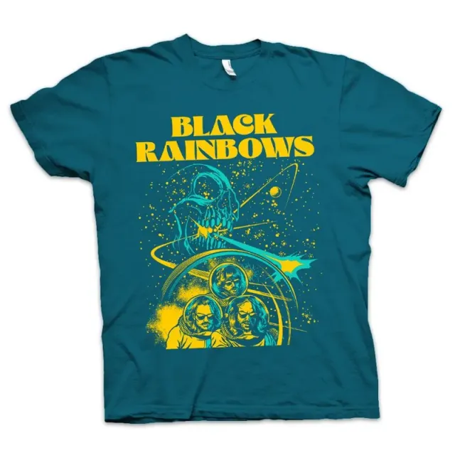 Black Rainbows #24 Blue Diva t-skjorte blå bomull