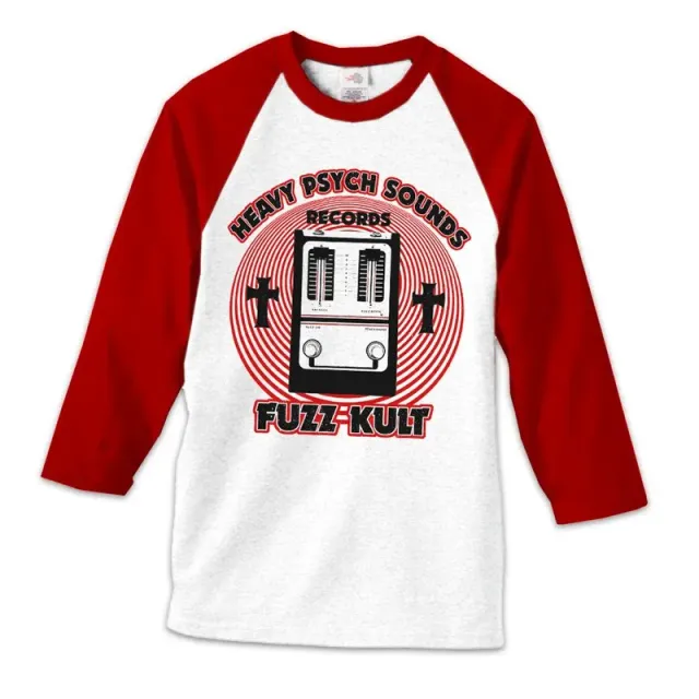 Heavy Psych Sounds #12 longsleeve rød baseball
