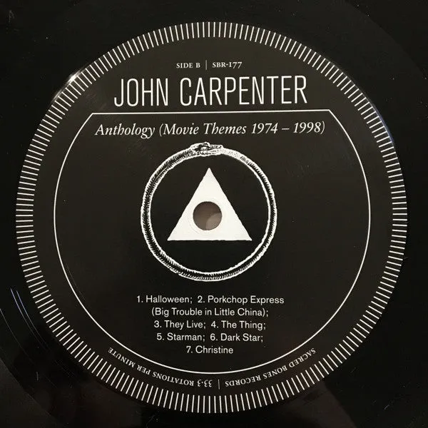 John Carpenter Anthology Movie Themes 1974-1998 LP brukt