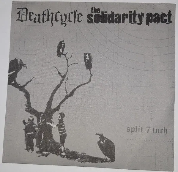 Deathcycle Solidarity Pact Split 7-tommer hardcore brukt