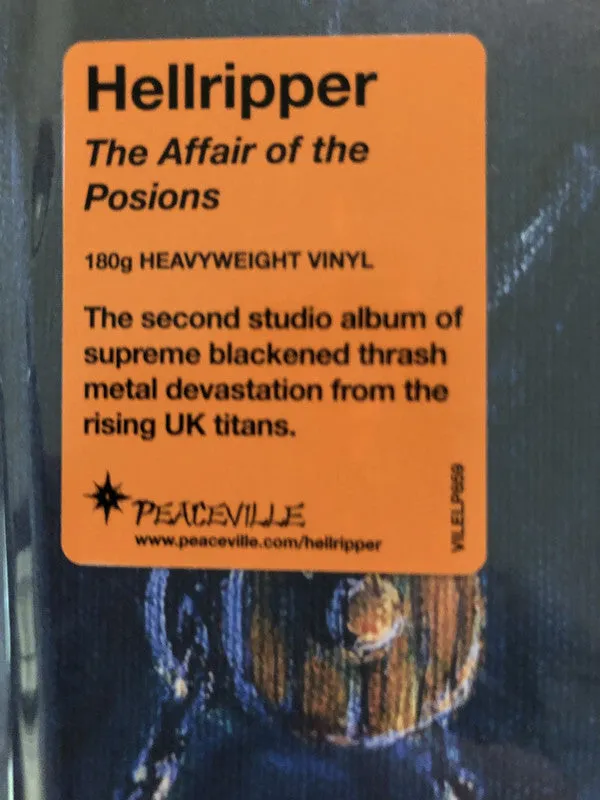 Hellripper The Affair Of The Poisons LP album brukt