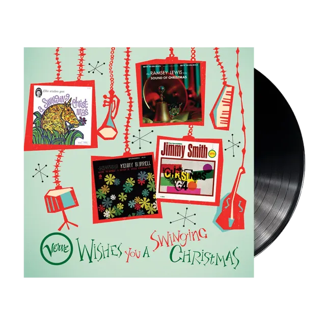 Verve Wishes You A Swinging Christmas 4LP vinylboks