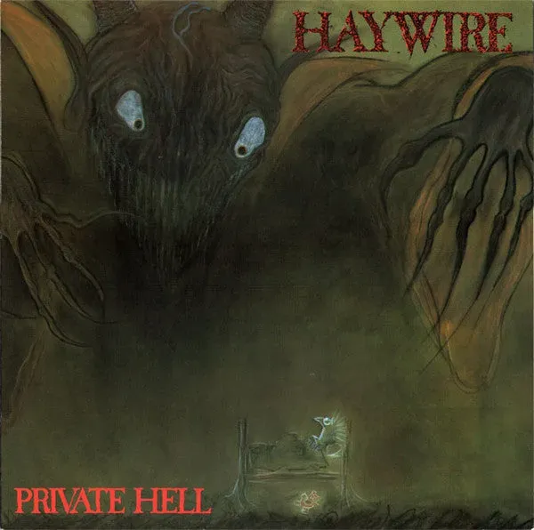 Haywire Private Hell LP vinylplate hardcore 1990