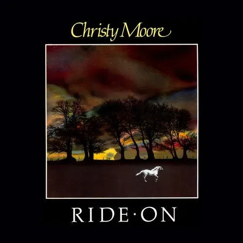Christy Moore Ride On CD album brukt folk