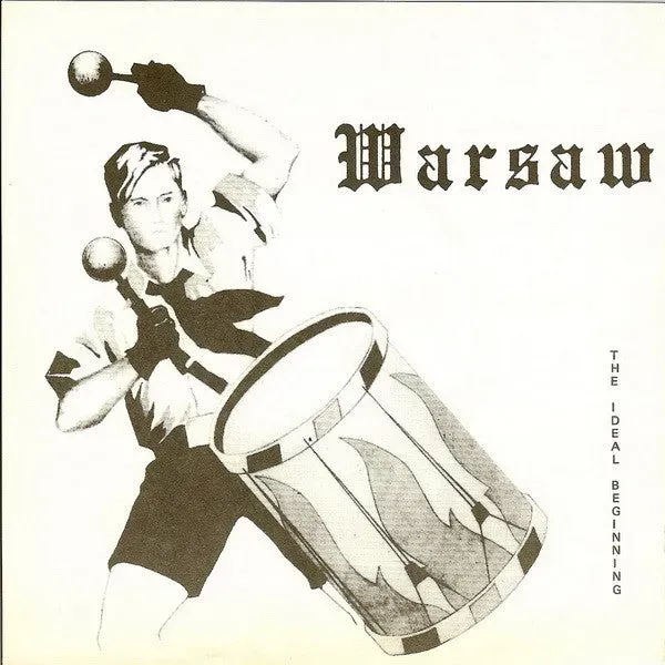 Warsaw The Ideal Beginning 7" punk vinyl brukt