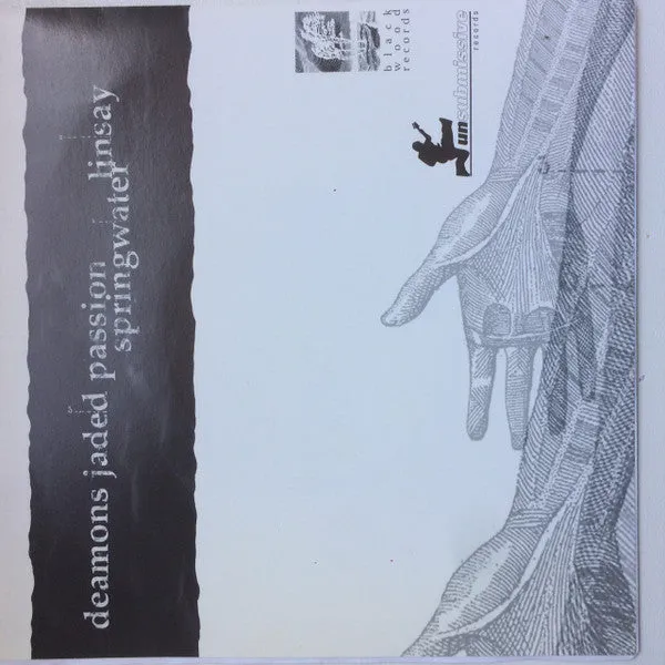 Springwater Linsay Deamons Split 7" brukt hvit vinyl