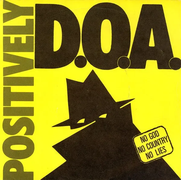 D.O.A. Positively D.O.A. 7" EP brukt UK 1981