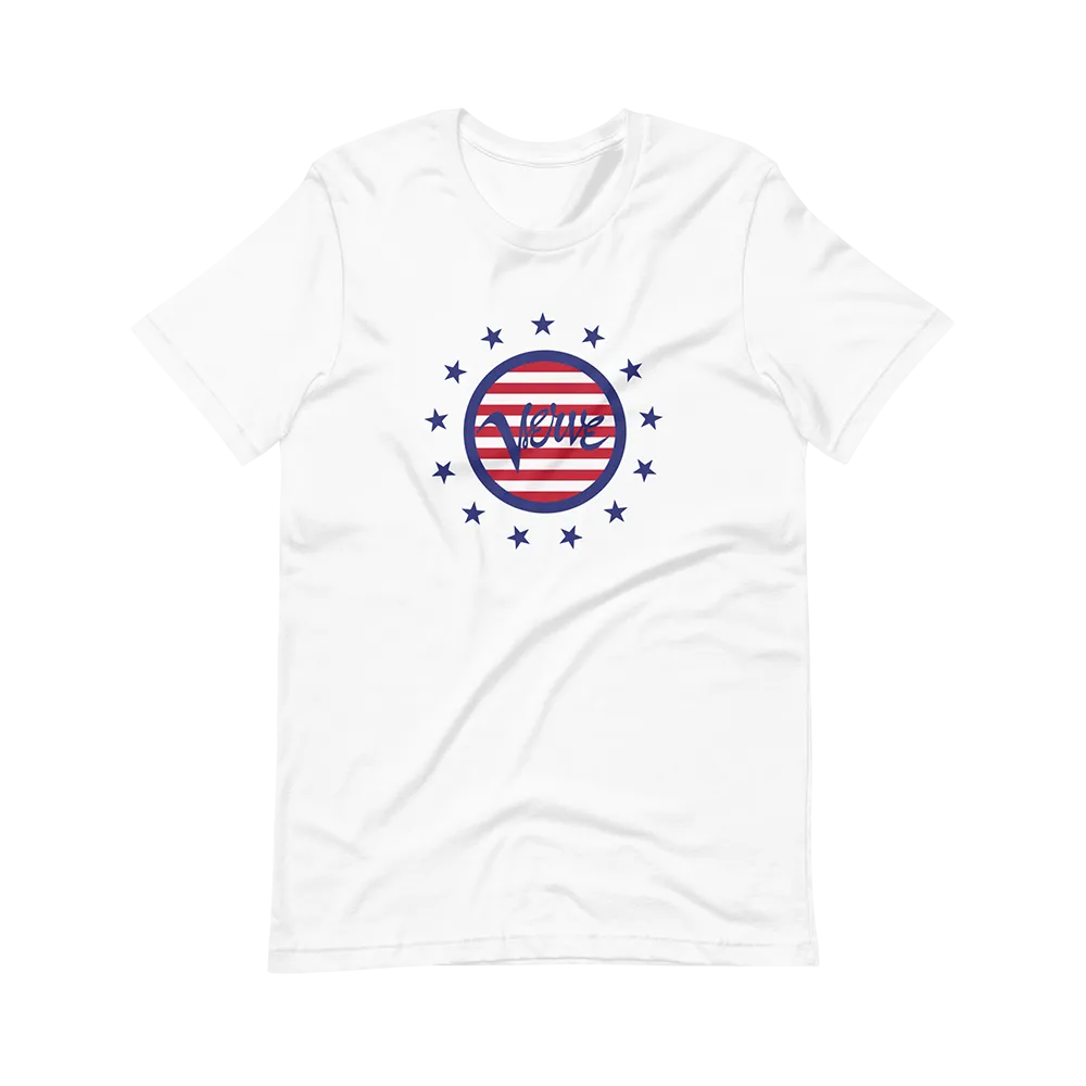 Verve July 4th t-skjorte stjernetrøkk
