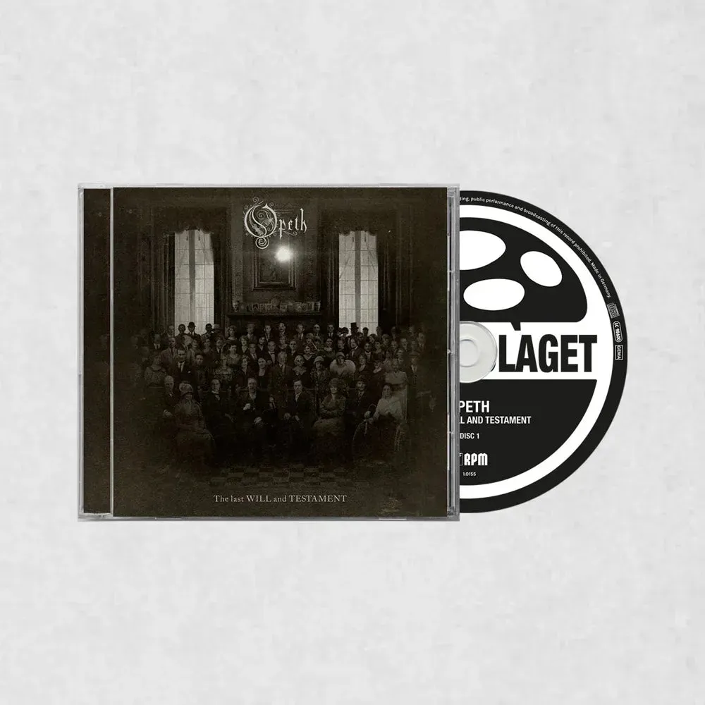 Opeth The Last Will And Testament CD prog metal