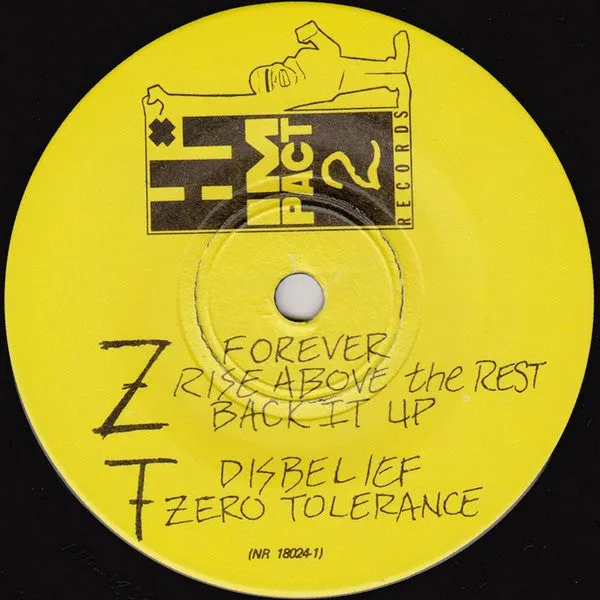 Zero Tolerance Bad Blood 7" brukt vinyl hardcore