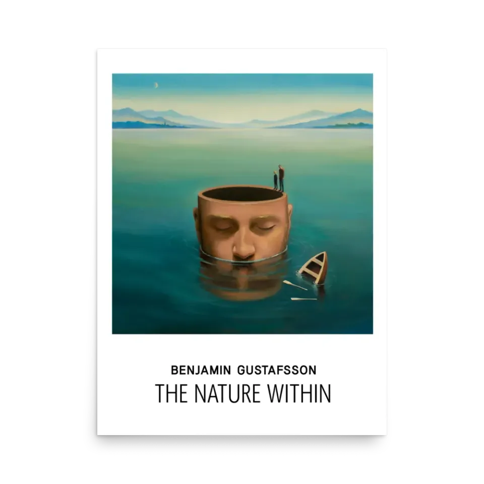Benjamin Gustafsson The Nature Within plakat 18x24 uinnrammet