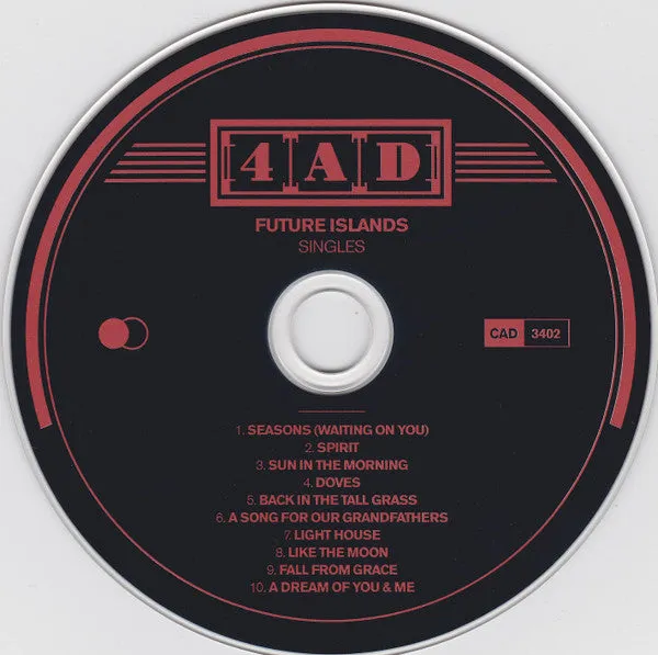 Future Islands Singles CD brukt digipak synth-pop