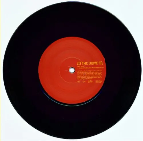At The Drive-In Rolodex Propaganda 7" vinyl brukt