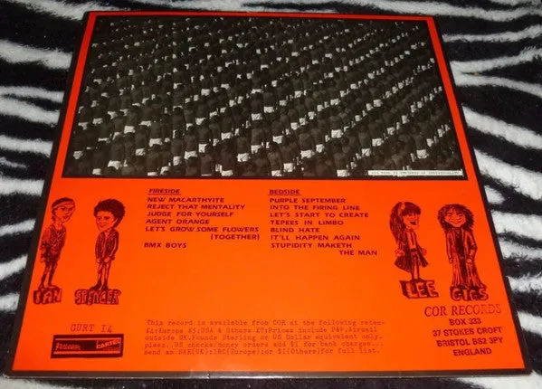 Depraved Stupidity Maketh The Man LP vinylalbum brukt 1986